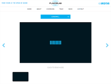 Tablet Screenshot of flavorlab.com